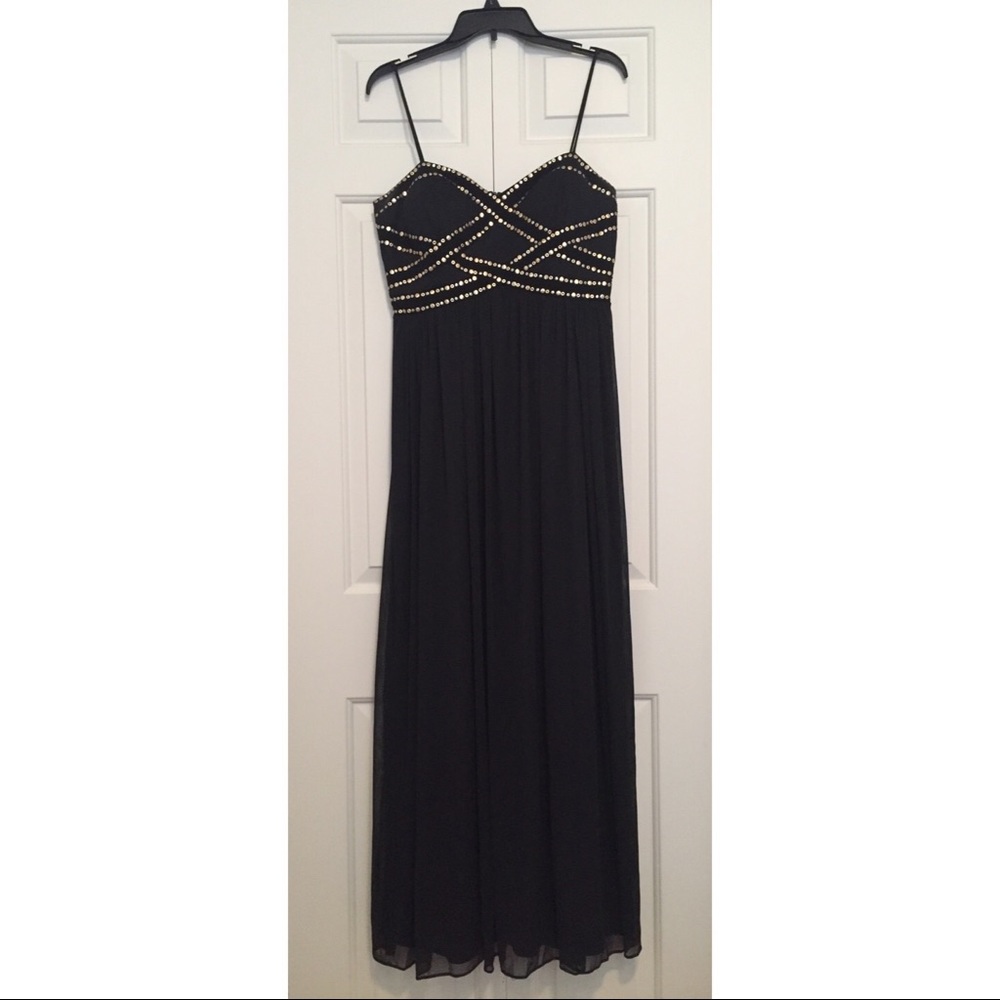 Betsy & Adam Studded Dress