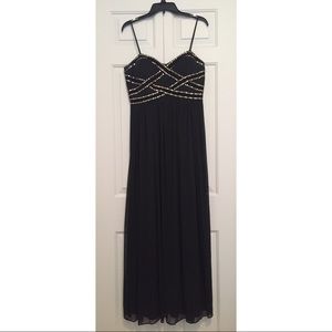 Betsy & Adam Studded Dress