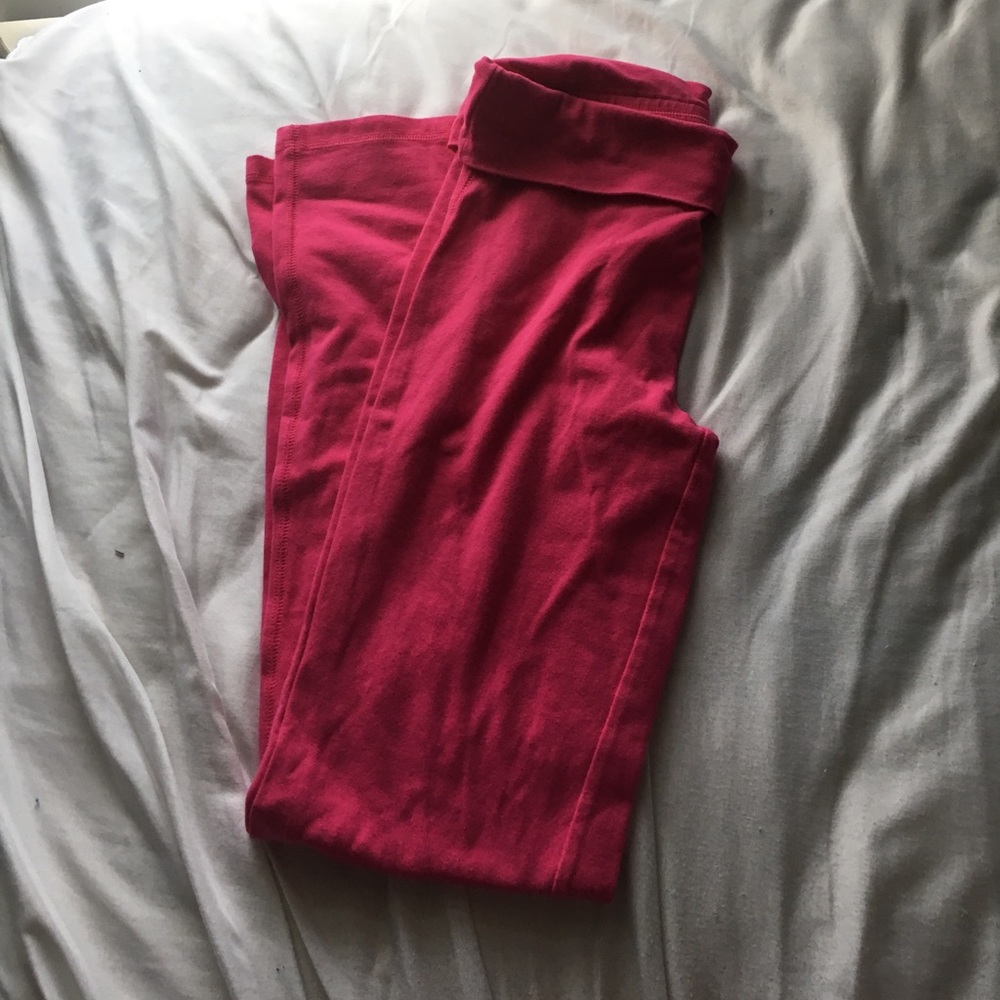 Justice Pink Yoga Pants