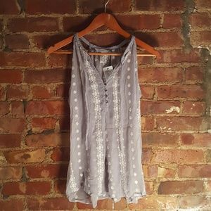 Anthropologie NWT Zoa Top Sz L