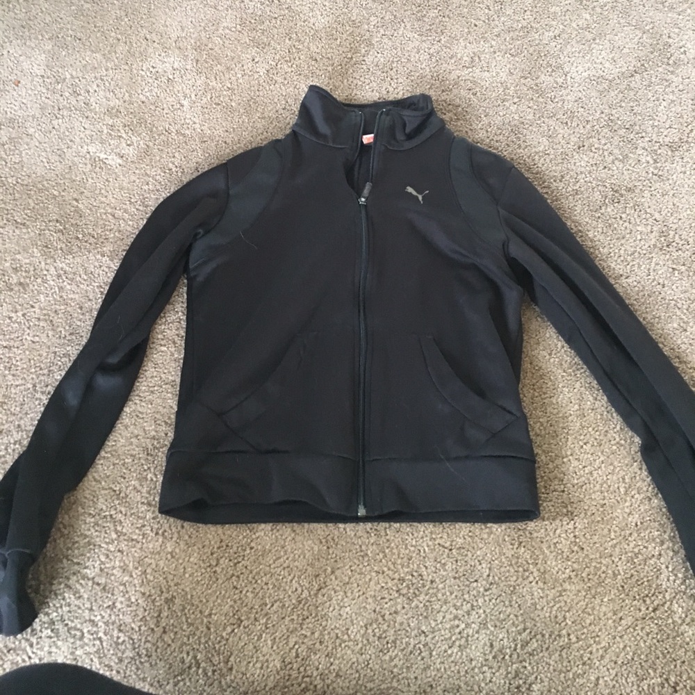 Black Puma Zip-Up