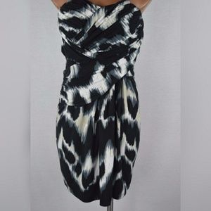 Black & White Ikat Express Dress