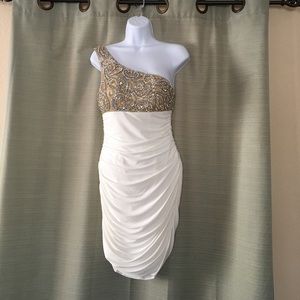 Alyce Paris size 0 women's silk/nylon dress