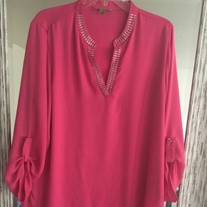 Beautiful pink dressy tunic