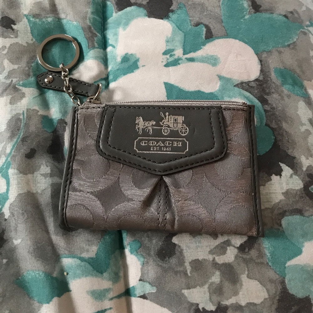 Coach keychain wallet