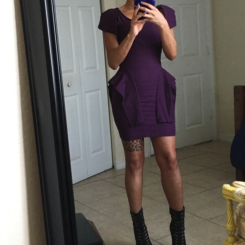Purple Retro Dress