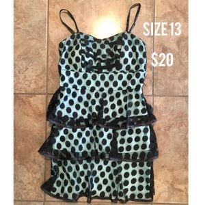 Fun Cocktail Dress with Polka Dots