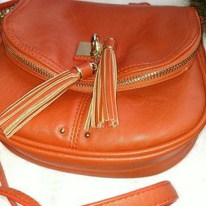 Crossbody Orange purse NWOT