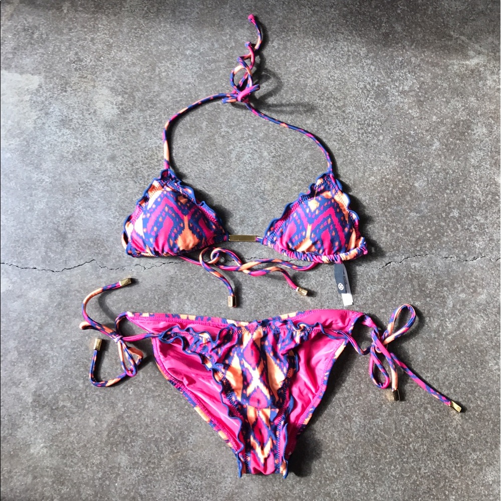 CAPADOCIA RIPPLE TRIANGLE BIKINI : VIX SWIM
