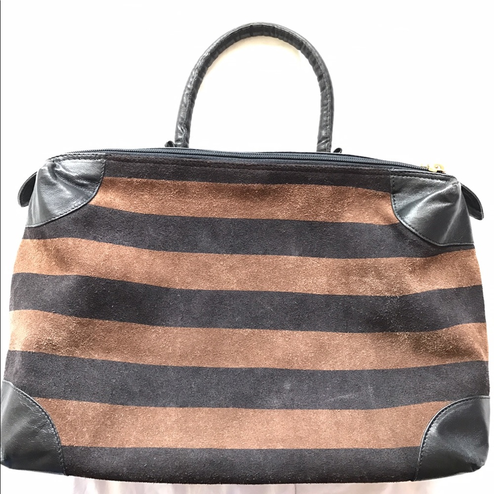 ROCCO BAROCCO - Suede satchel