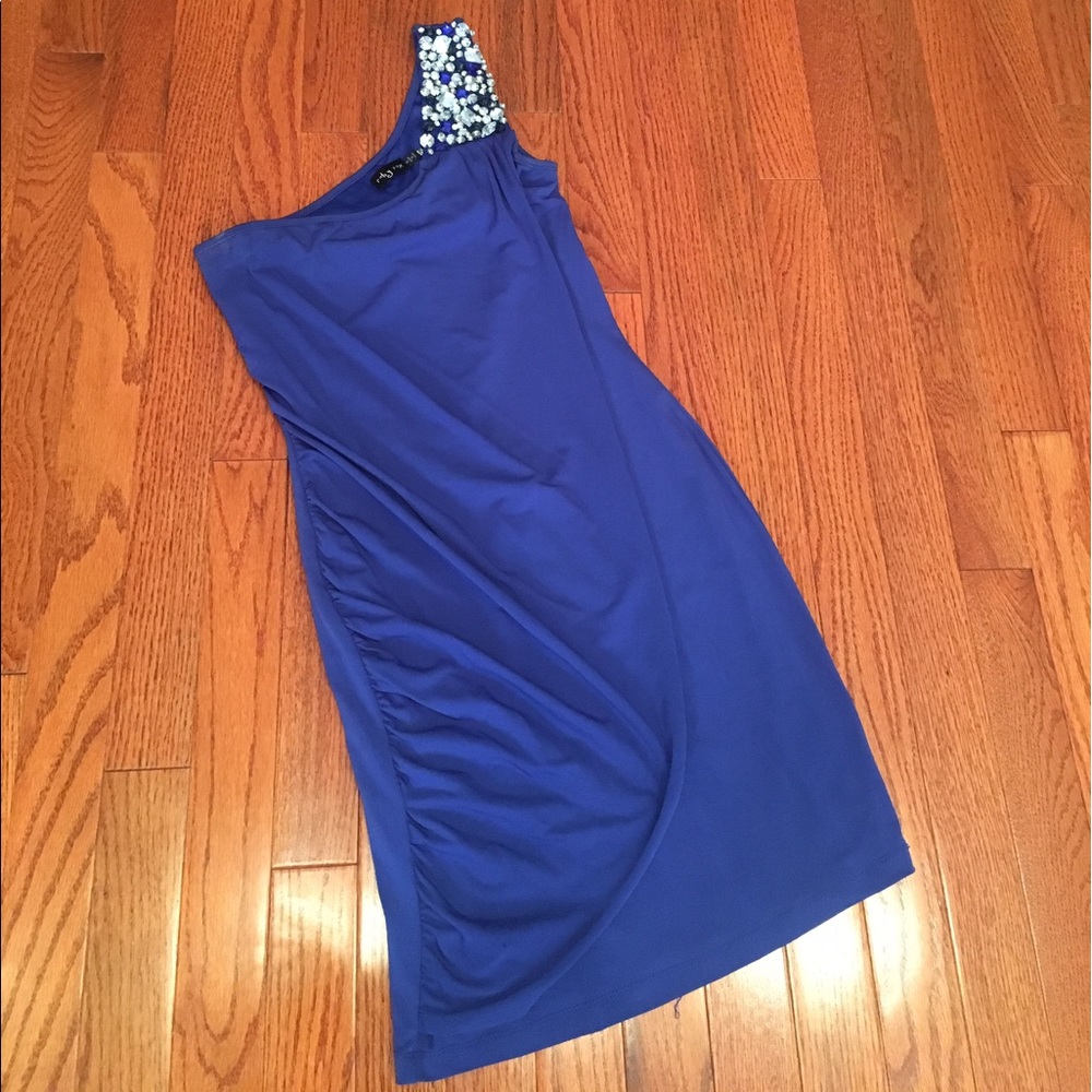 (ON HOLD!) one sleeve party dress