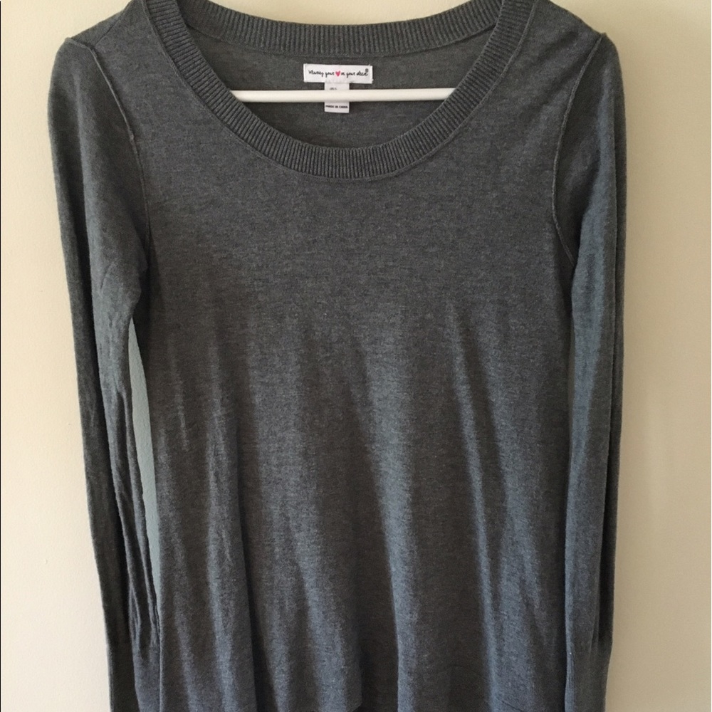 Gray Sweater