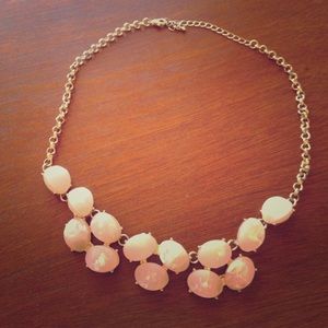 Nordstrom gold and pink necklace