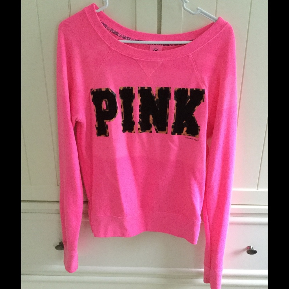 VS Pink Crew Neck sweatshirt