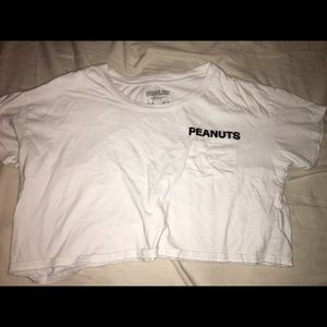 Forever 21 Charlie Brown Crop Top