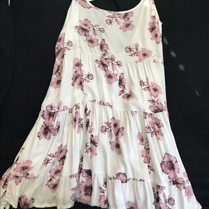 White floral Brandy Melville dress