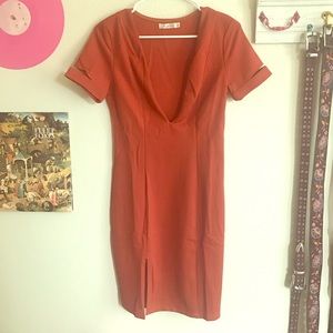 Burnt Orange Dress