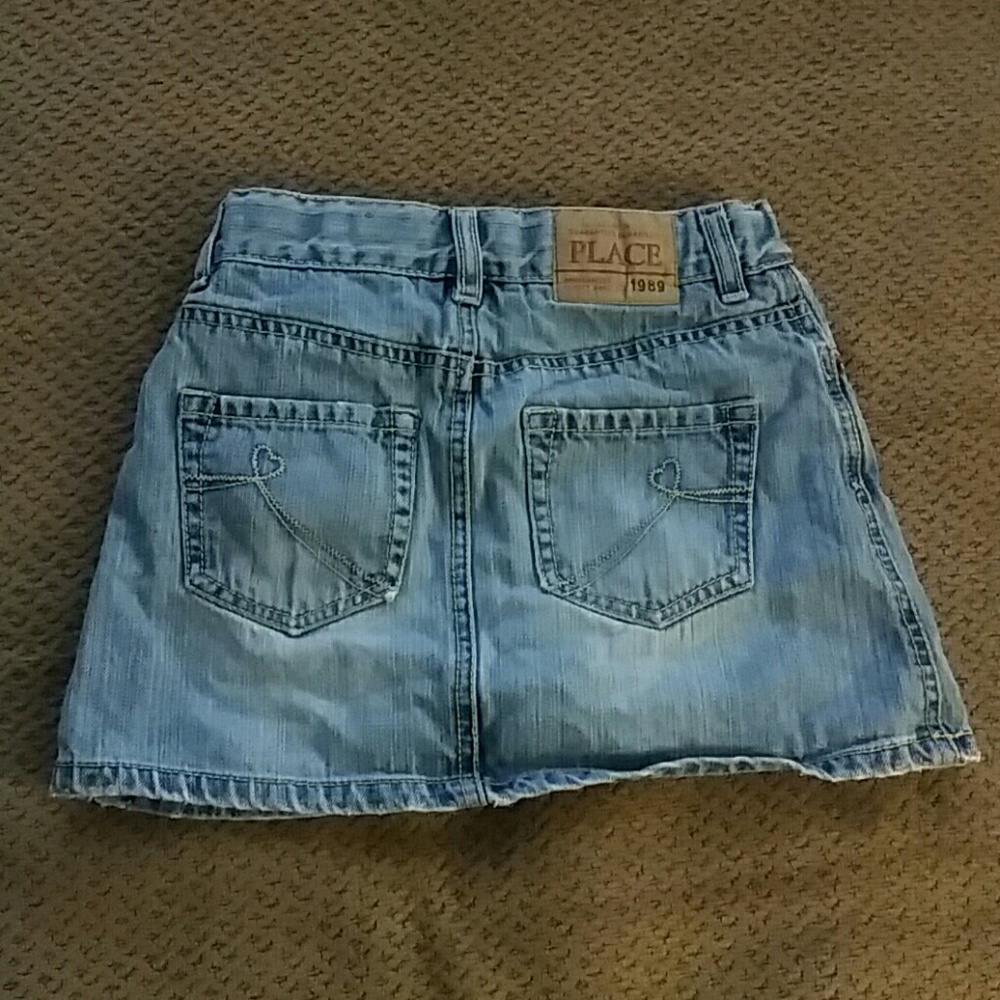 Jean skort - Picture 2 of 3
