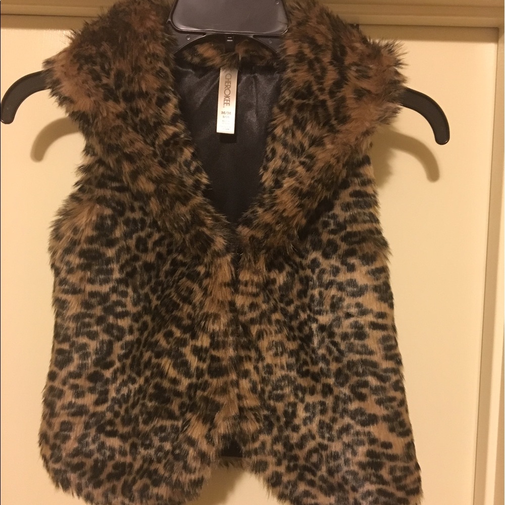 Leopard Vest