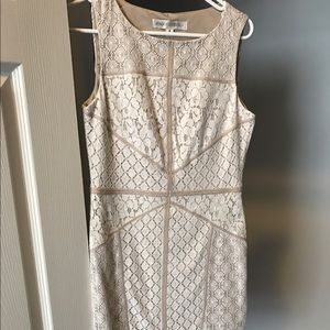 Lace work dress