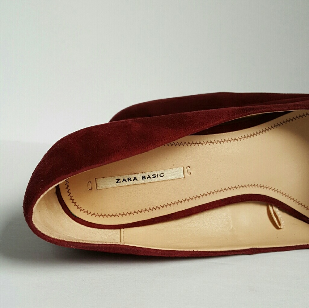 Zara Basic Collection Square-Heel Pumps - image 5