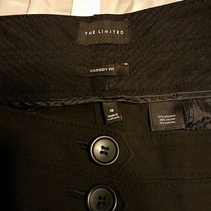 The Limited Cassidy Fit Black Dress Shorts