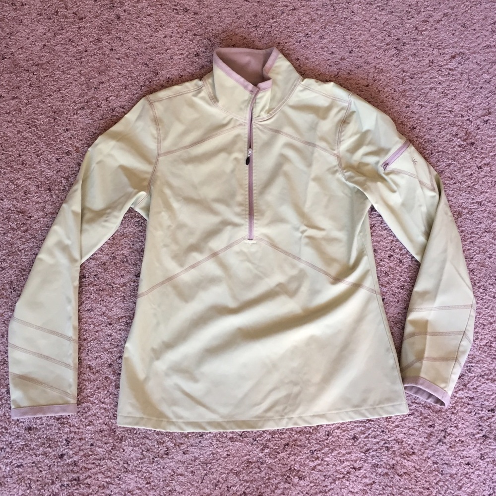 ❌SOLD❌ Athleta mint windbreaker 1/2 half zip up