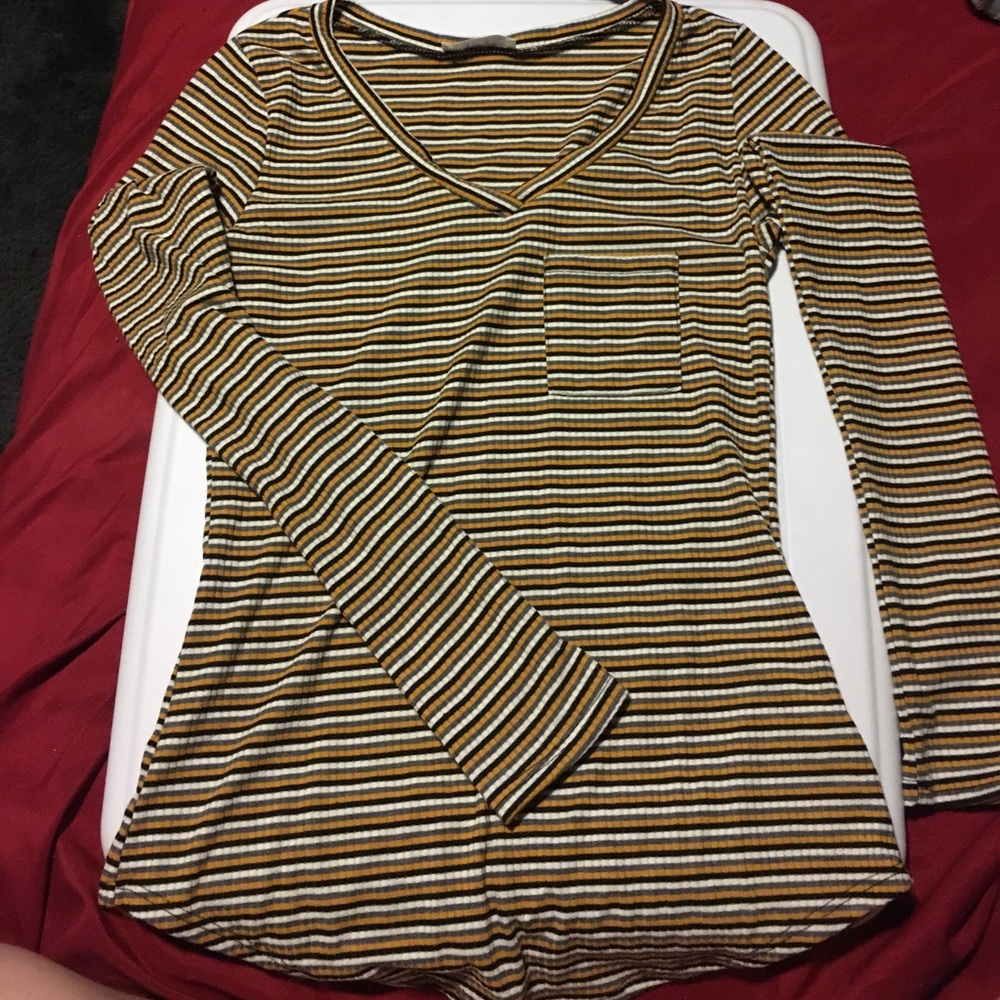 stripped long sleeve
