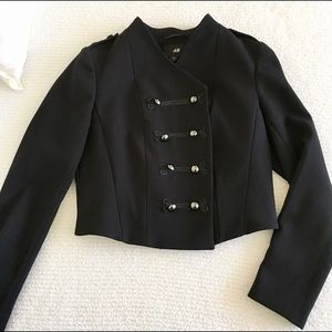 Military Style Short Jacket
