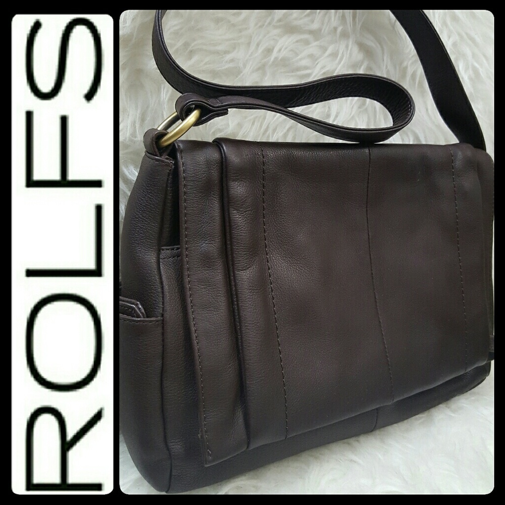Rolfs Genuine Leather Shoulder Bag - Picture 6 of 9