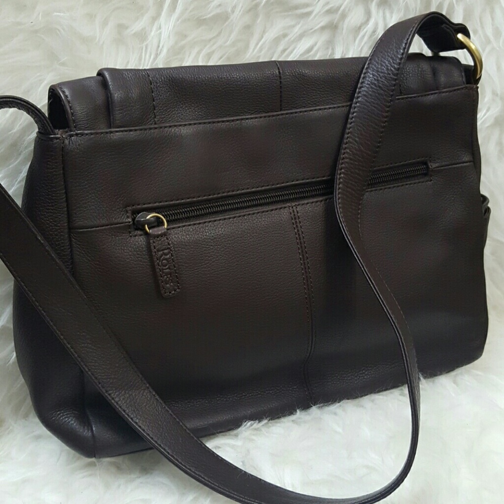 Rolfs Genuine Leather Shoulder Bag - Picture 4 of 9