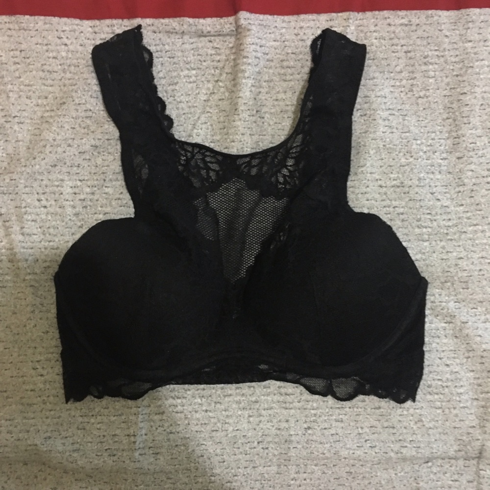 High neck bralette