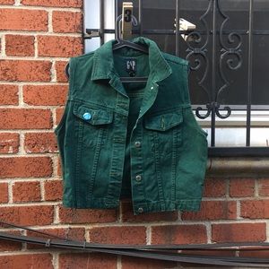 Vintage Gap Denim Vest Size M