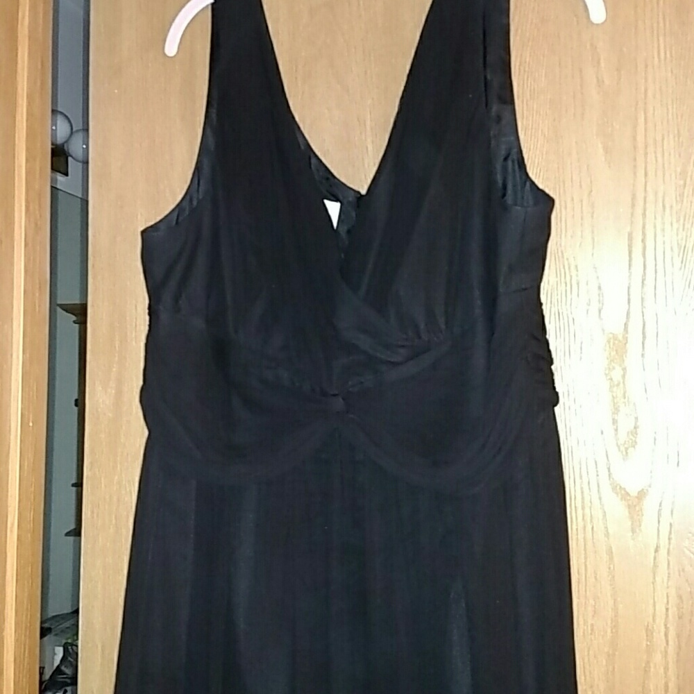 Black cocktail dress