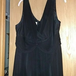 Black cocktail dress