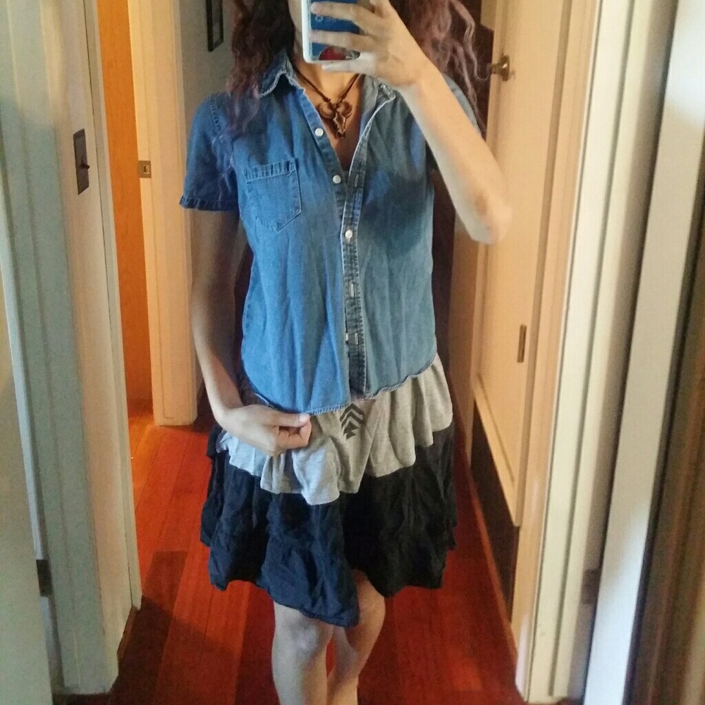 Denim Top Shirt Jacket