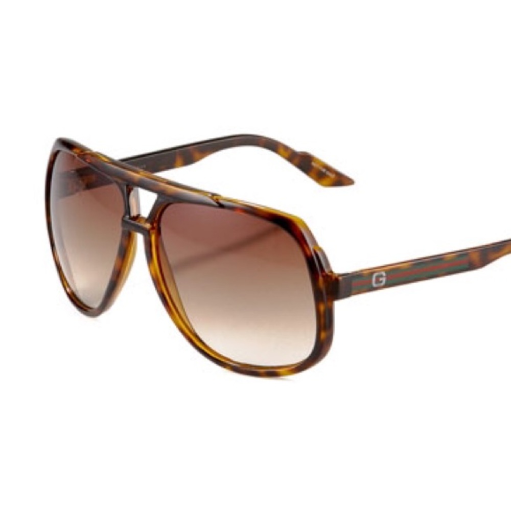 Gucci Sunglasses - Brown. New!! (Worn for 1 week)