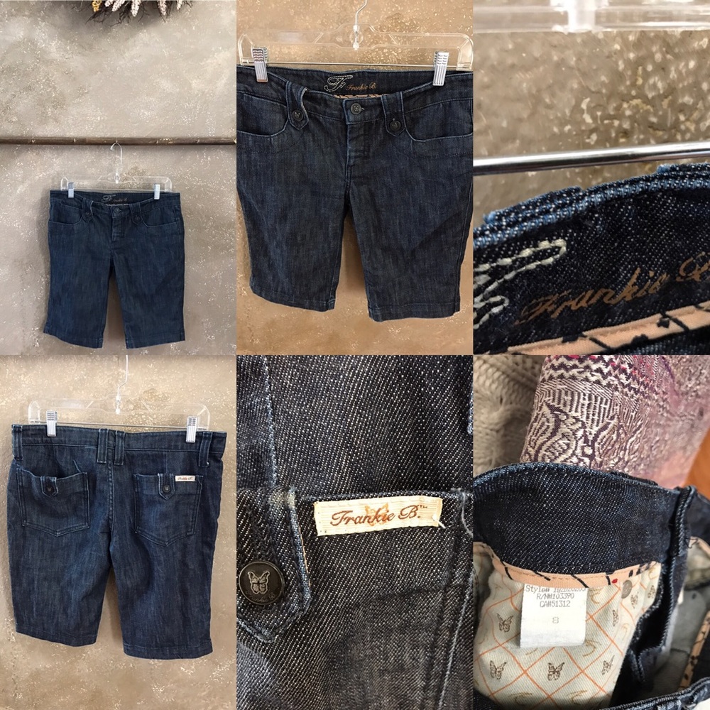 Frankie B. Shorts sz 8, sits super low on waist