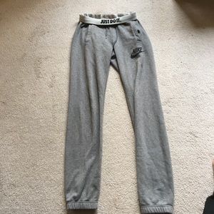 Nike Grey Jogger Sweatpants