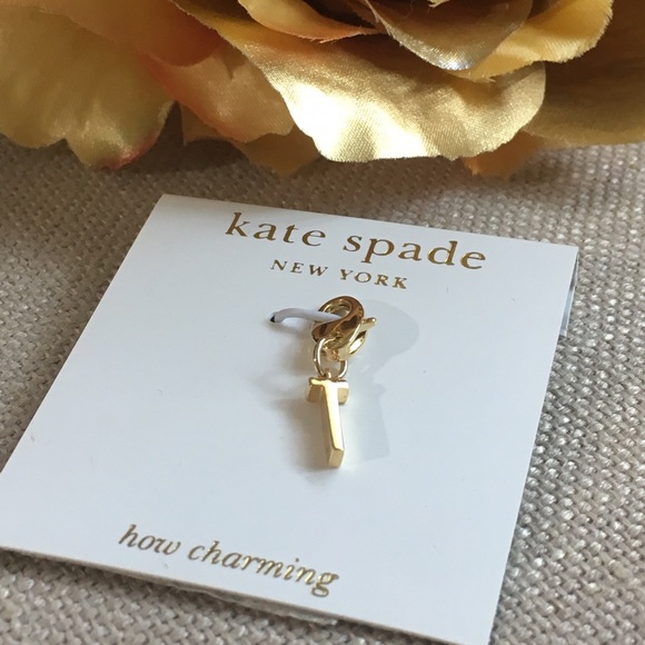 kate spade Jewelry - Kate Spade How Charming T Charm