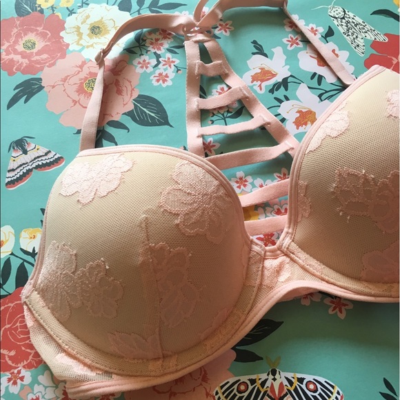 🔥FINAL SALE!🔥👙 Victoria's Secret Pink -Lacy Bra - Picture 2 of 3