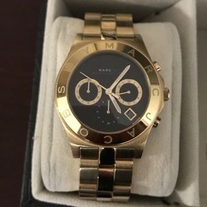 Gold Marc Jacobs watch
