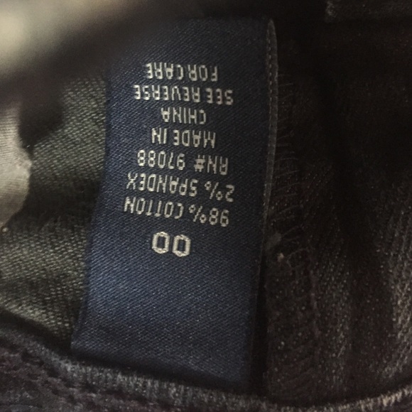 Delias size 00 jean shorts. - Picture 3 of 3