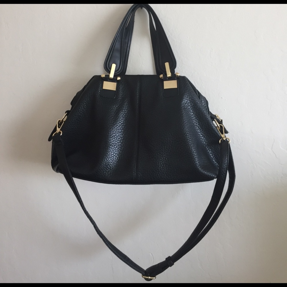 Faux leather bag