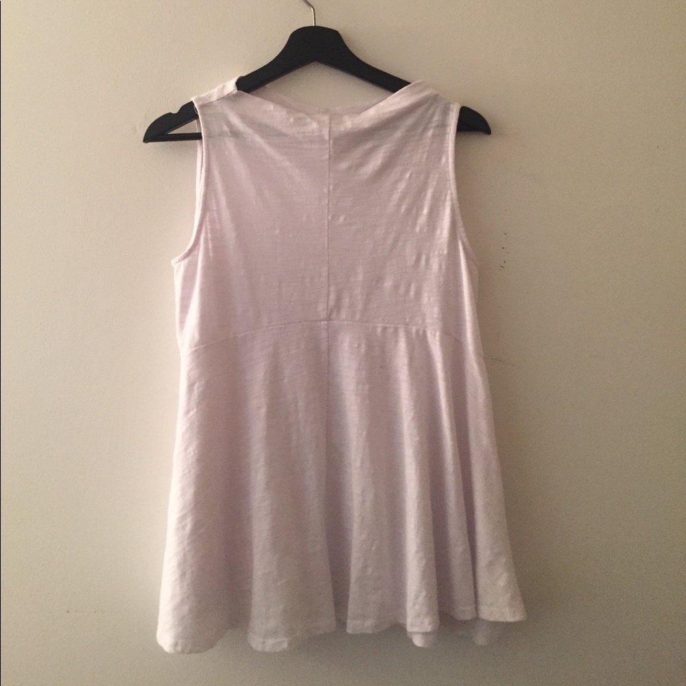 Anthropologie sleeveless top