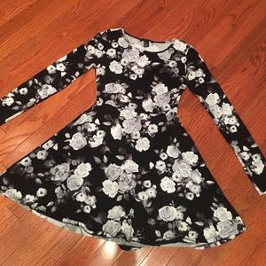 flower skater dress