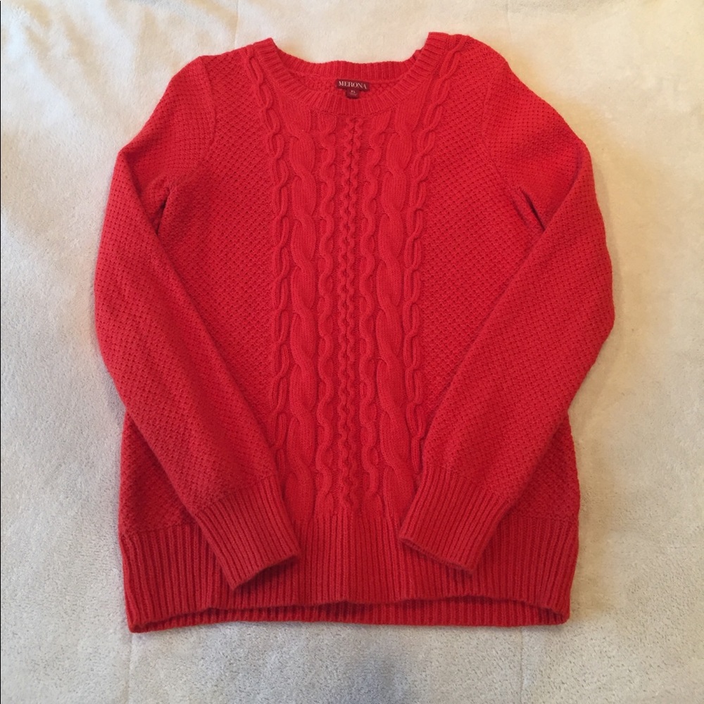 Merona Orange Sweater