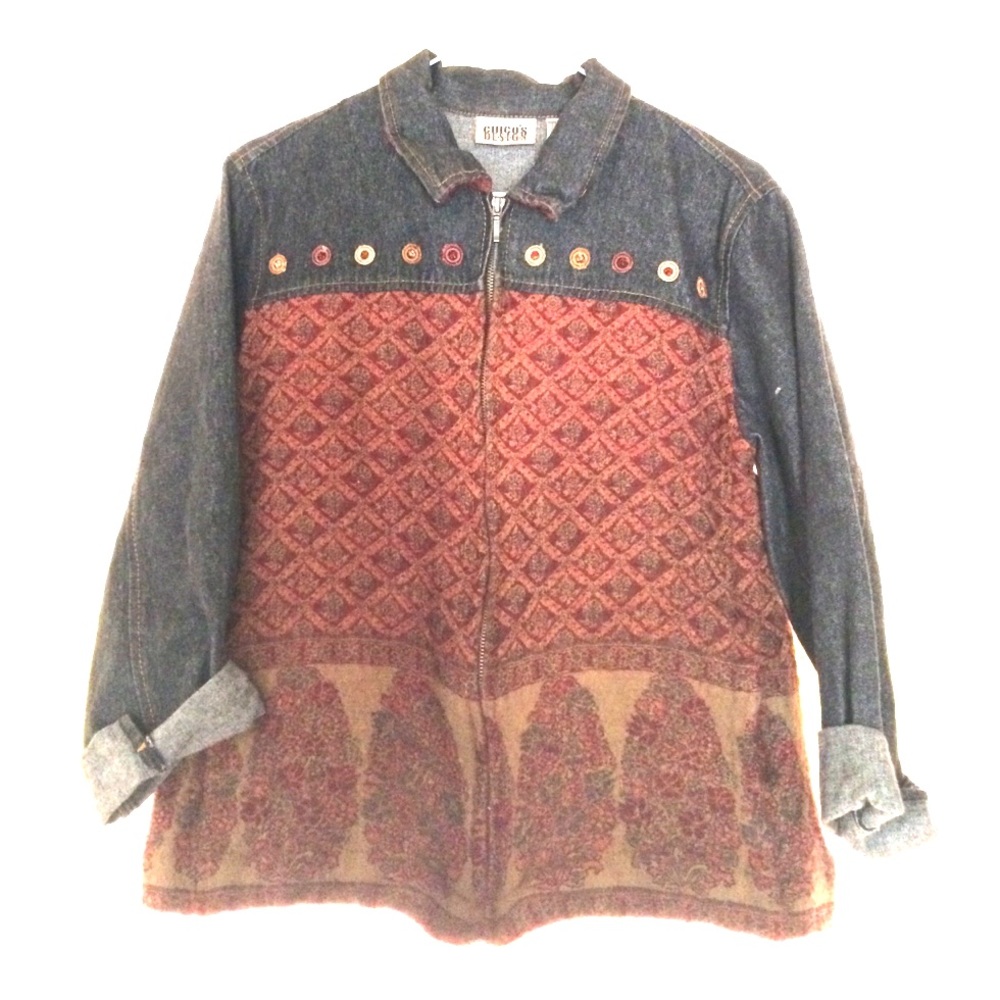 Bohemian Denim Jacket