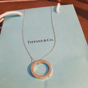 Tiffany circle pendant