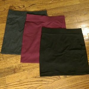 NWT mini skirts